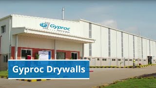 Gyproc Drywalls by SaintGobain  Light Weight Partition Systems  Easy To Install and Repair [upl. by Suhsoj65]