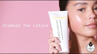 TANOLOGIST GRADUAL TAN LOTION  Moisturiser with added glow  Tanologst [upl. by Eimot]