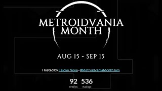 Metroidvania Month Jam 21  All Web games  Part 1  20230919 [upl. by Evander807]