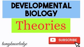 Developmental Biology  Theories  Embryology  Biology  Natural Science [upl. by Ambros148]