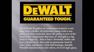 DeWalt DXCMLA1983054 30Gallon Portable Air Compressor Review [upl. by Feola9]