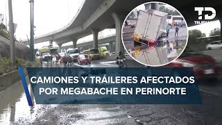 Megabache quotMata camionesquot en Perinorte se vuelve viral por los estragos que ha dejado [upl. by Woodall237]