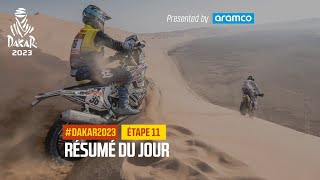 Le résumé de lÉtape 11 présenté par Aramco  Dakar2023 [upl. by Fitton]