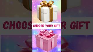 Choose Your Gift🎁 White or Pink 🩷🤍 gift pickyourgift chooseyourgift [upl. by Silirama]