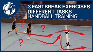 3 Fastbreak Exercises  Fun amp Intense  Handballtraining Kristensen Larholm Ribe  Handball inspires [upl. by Oinesra107]