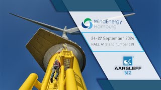 AARSLEFF BIZ Wind energy Hamburg Exhibition [upl. by Rafaello622]