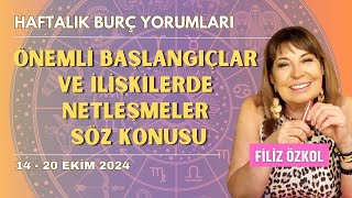 Odaklanma zamanı Önemli başlangıçlar ve ilişkilerde netleşmeler söz konusu  14 20 Ekim 2024 [upl. by Ricardama]