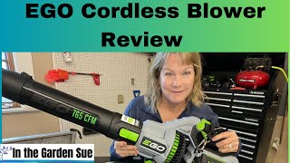 EGO Cordless Leaf Blower Review [upl. by Arotal]