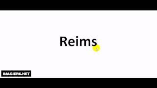 How to pronounce in French  Reims [upl. by Aihsram63]