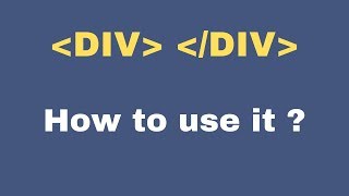 How to use div with css class in html [upl. by Yelsehc]