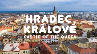 Hradec Králové  Queen´s Castle a beautiful city in Czech Republic  Drone 4K [upl. by Punak]