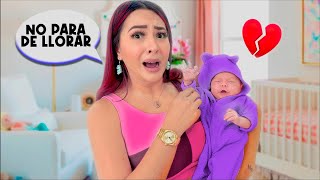 24 HORAS SIENDO MAMÁ SOLTERA DE MI SOBRINA NASYA 😨🍼👶🏻  Karen Bustillos [upl. by Erleena532]