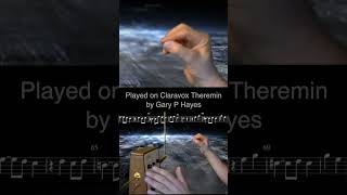 VIVALDIS SILEANT ZEPHYRI claravox baroque theremin youtubeshorts [upl. by Doy]