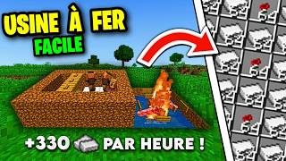 Tuto Usine à Fer Minecraft 121 [upl. by Towers124]