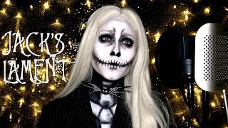 Jacks Lament  The Nightmare Before Christmas Live Cover by Brittany J Smith [upl. by Elinet]