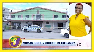 WARNING  DISTURBING CONTENT Woman Shot in Church in Trelawny Jamaica [upl. by Airt]