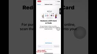 How to redeem Apple itunes gift card 50 [upl. by Valente]