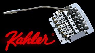 Why I Love the Kahler Tremolo Bridge System [upl. by Nauqed]