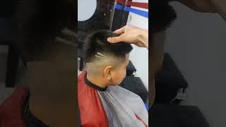 CORTE DEGRADE CON DISEÑO NIKE Y COMILLAS video viralvideo barbershop [upl. by Teddy665]