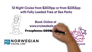 Norwegian Spirit New Zealand Cruise Sale  Summer 2024 [upl. by Mylo]