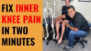 How To Fix Inner Knee Pain In 2 Minutes [upl. by Fishbein787]