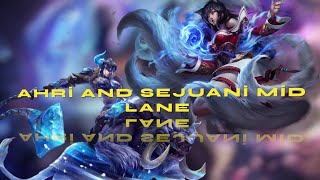 SEJUANİ MİD VE LİCH BOĞAN AHRİ Bİ AYRI GÜZELEUW RANKED 72 WİNRATE GAMEPLAY [upl. by Hola]