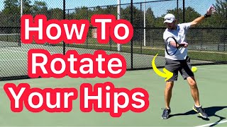 Why You Struggle To Rotate On Your Forehand Tennis Technique Explained [upl. by Weston]