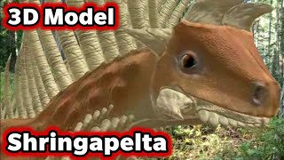 ARloopa  Shringapelta Dinosaur  3D Model [upl. by Isyak]