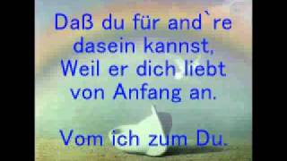 Vom Ich zum Du  Lyrics [upl. by Conias194]