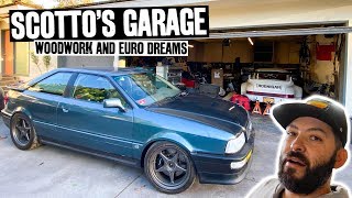 Scotto’s Garage of Distractions Audi Gets quotworked onquot  Shop Mods [upl. by Annaet]