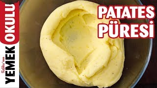 Patates Püresi Tarifi  Mükemmel Patates Püresinin İpuçları [upl. by Iruam778]