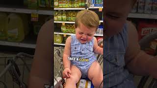 Baby Fake Cries After Dad Tells Her “No” 😂 ❤️ [upl. by Prudence650]