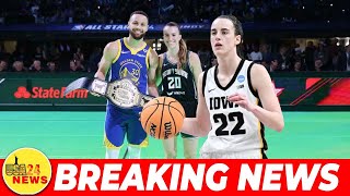 Caitlin Clark being recruited by Steph Curry and Sabrina Ionescu for NBA All Star clash [upl. by Halonna379]