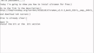 Ultramon free Download  Instal  Serial [upl. by Bringhurst]