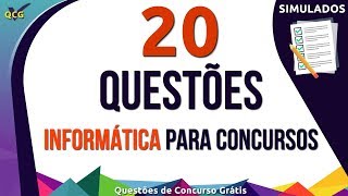 20 Questões de Informática para Concursos Públicos [upl. by Euqinaj]