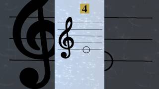 Master Treble Clef 10 4Second Sightreading Challenge shorts trebleclef quiz musicquiz [upl. by Bray]