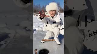 Machli pakadne wali fishing icefishing alie топ fish viralvideo viralshort shortsfeed facts [upl. by Hembree]