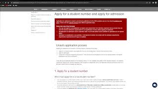 Masters amp Doctoral  Step by Step Application Process 2024 [upl. by Rutledge]