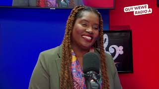 Difikilte Angie Bell te rankontre lè li vini isit USA Full interview Guy Wewe radio a [upl. by Snave919]