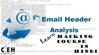 Hindi Email header Analysis kya hota hai  How to Analyze and Track any Email Header [upl. by Jarlen948]