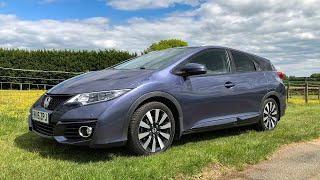 Honda Civic Tourer Diesel UK owner update review after 4 months3500 miles what a great car [upl. by Arvonio]