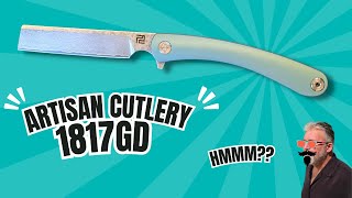 Artisan Cutlery 1817GD knifereview artisancutleryknives artisancutlery1817gd [upl. by Smalley]