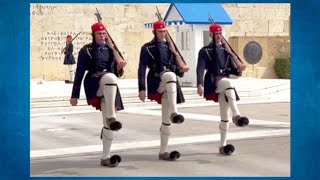 Evzones  Greek Presidential Guard [upl. by Brittany]