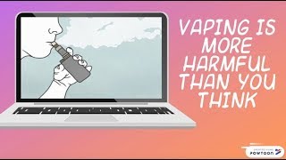 Vaping is more harmful than you think [upl. by Aciras727]