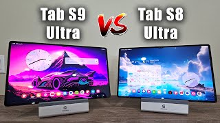 Samsung Galaxy Tab S9 Ultra vs Tab S8 Ultra  FULL Comparison [upl. by Tonya]