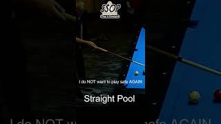 Straight Pool Risky Shot 2024 International Open shorts pool billiards breakshot straightpool [upl. by Nnaer]