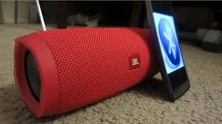 JBL Charge 3 Speakerphone Test [upl. by Kerge231]