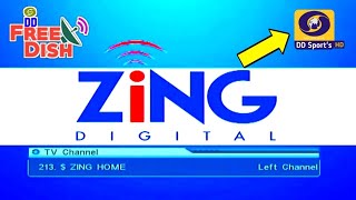 How To Watch Dd Sports Hd Channel In Zing Super Box And Zing Super Fta Box New Connection Price [upl. by Mide]