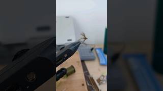 grannom caddis emerger flytying shorts flyfishing [upl. by Ainerbas962]