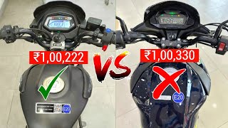 मात्र ₹100 दोनों में अंतर 😱 2024 New Hero Glamour Xtec E20 Vs New Honda SP 125 E20  Comparison [upl. by Eilla]